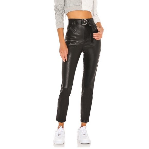 superdown Pants - Revolve Leather tie pants